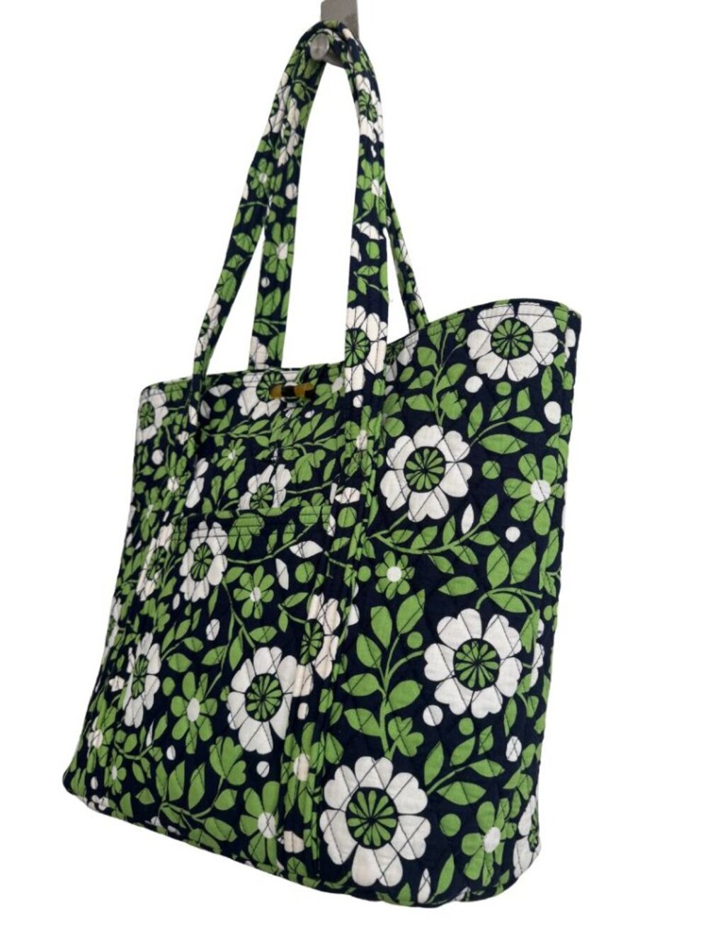 Pristine Vera Bradley Large Tote Computer Travel Bag Retired Lucky You